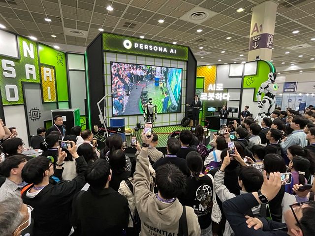 페르소나AI, ‘AI 엑스포’서 피지컬AI 로봇 기술 선보여